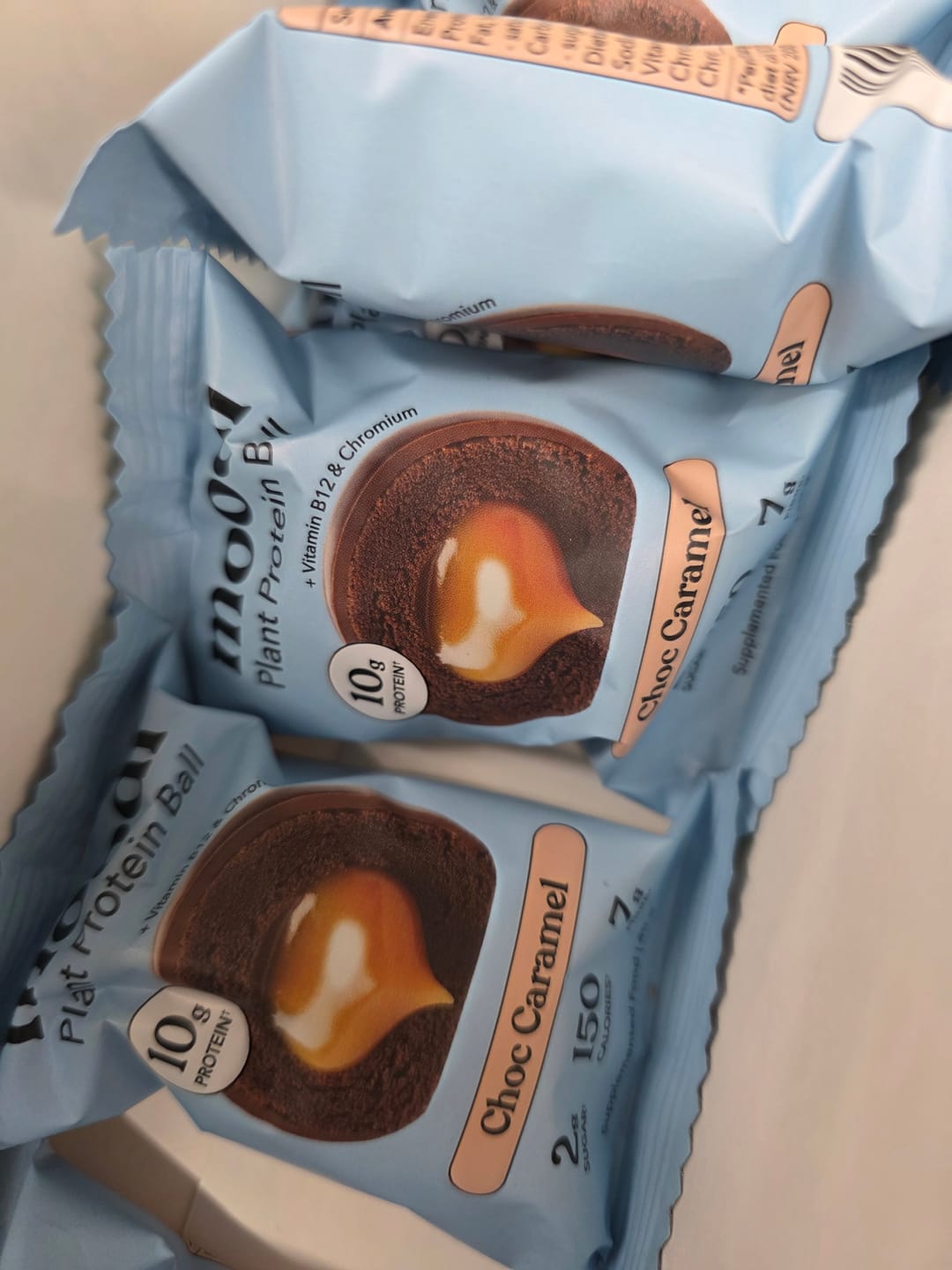 Customer photo review of Choc Caramel Plant Protein Ball