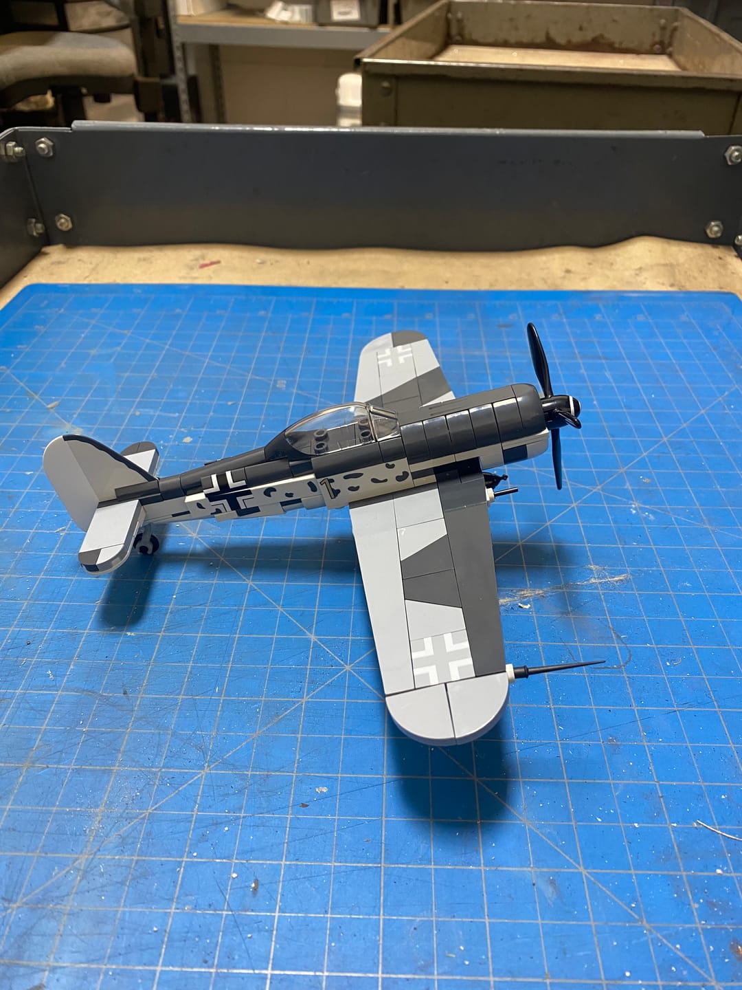 Customer photo review of COBI Focke-Wulf FW 190 F-8 Fighter : Set #5871