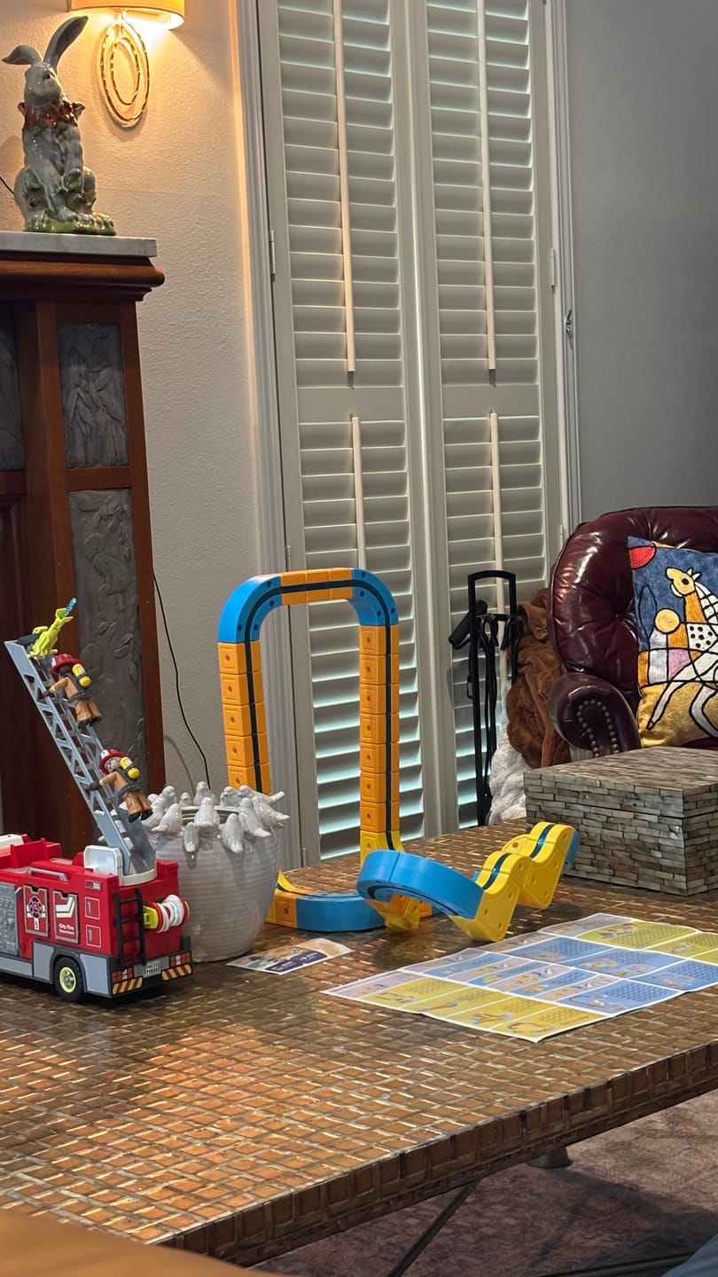 Customer photo review of Infinity Racer Magnetic Train