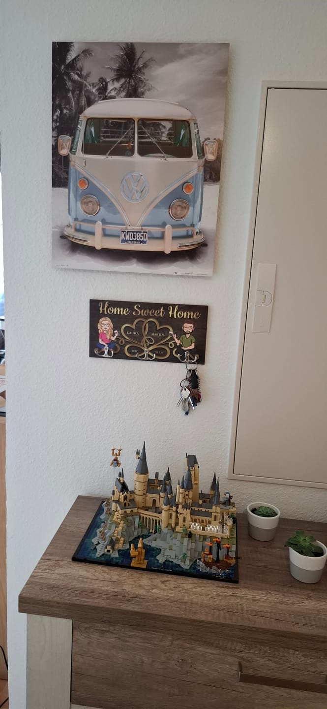 Customer photo review of Home sweet home - Paar-Schlüsselbrett