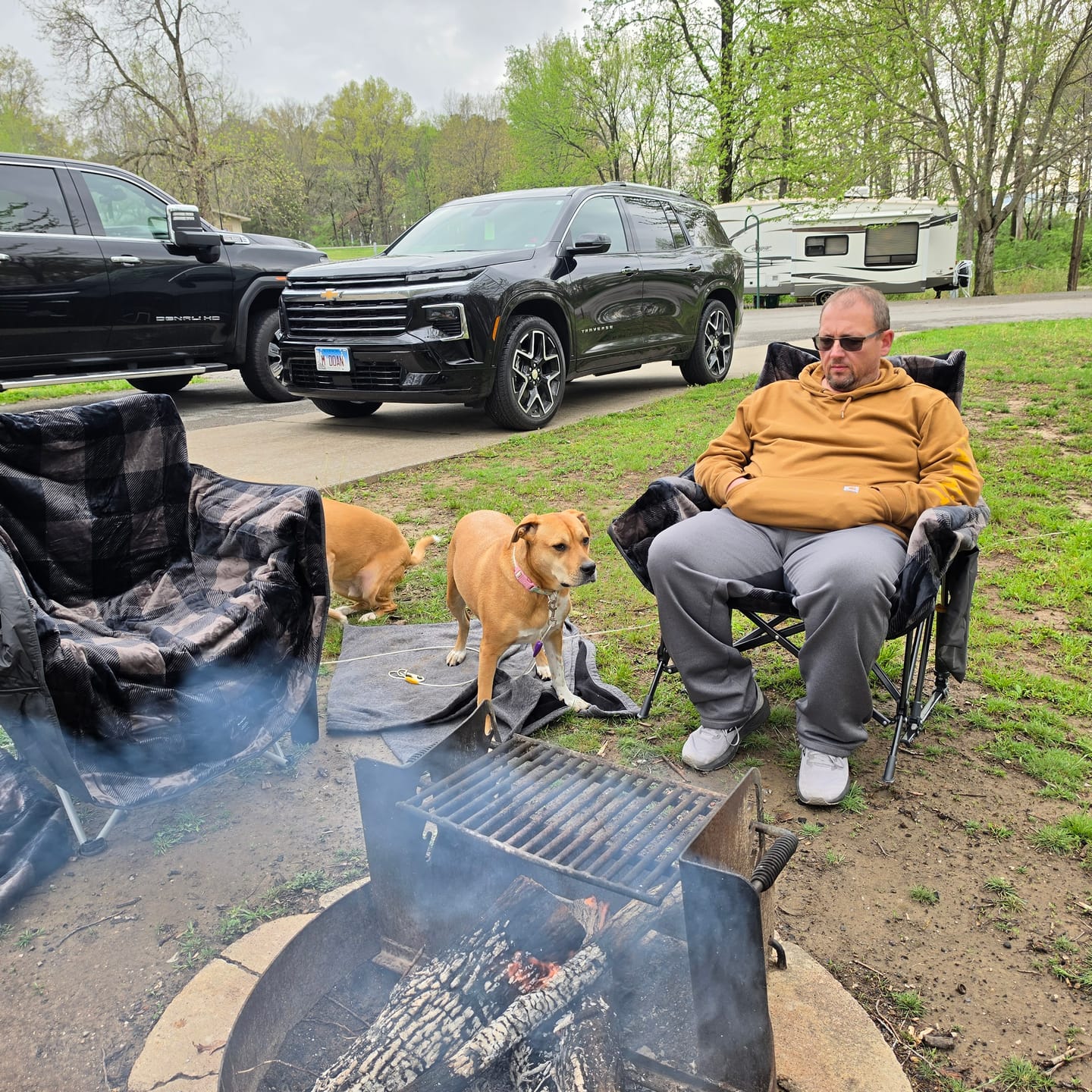 Customer photo review of The Chair Blanket