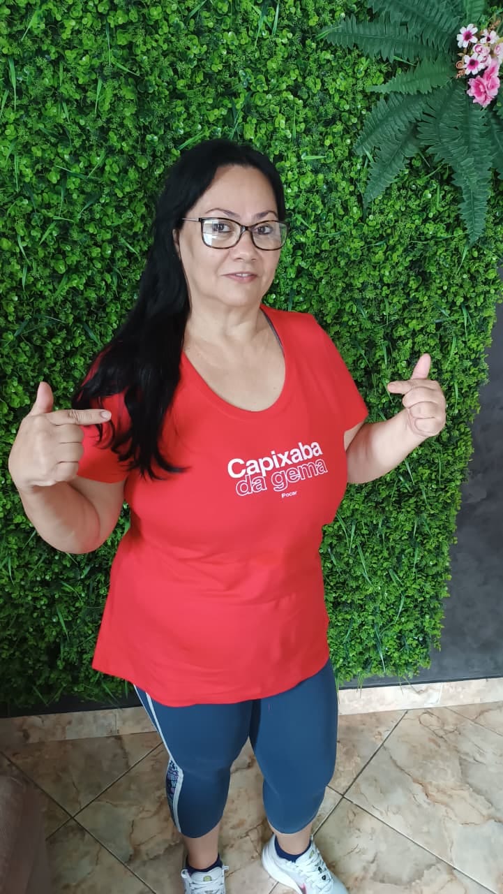 Customer photo review of Camiseta | Capixaba da gema