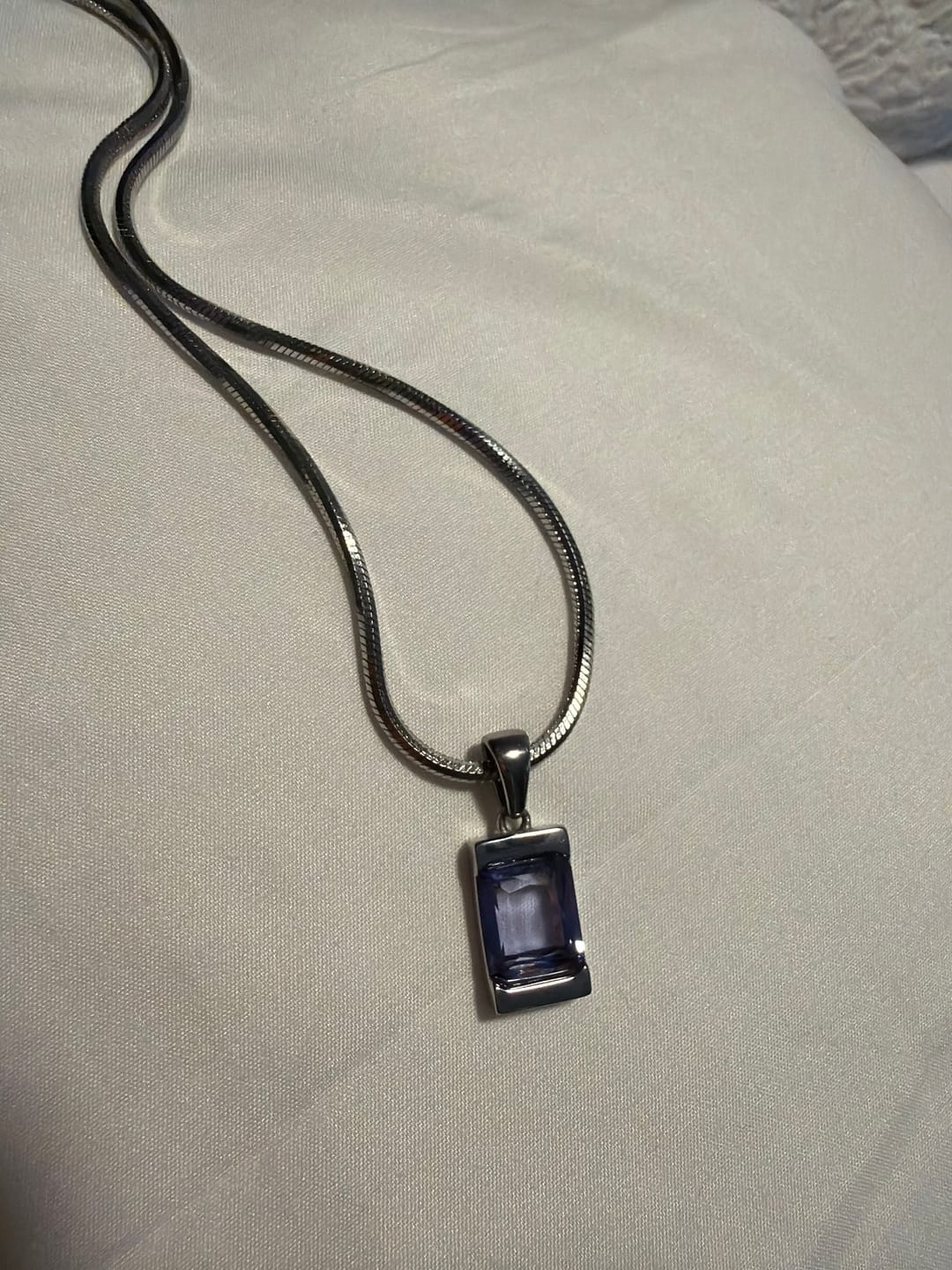 Customer photo review of Chip - Tanzanite
