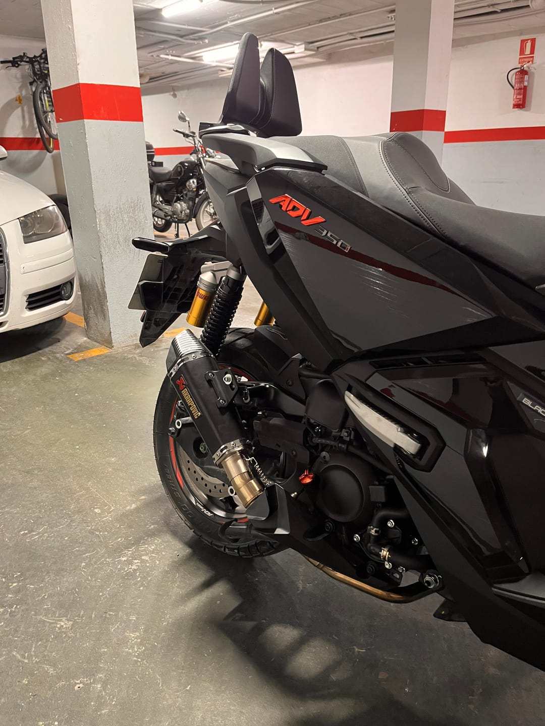 Customer photo review of Tramo Final Slip-On Honda X-ADV 350 (2021-2025)