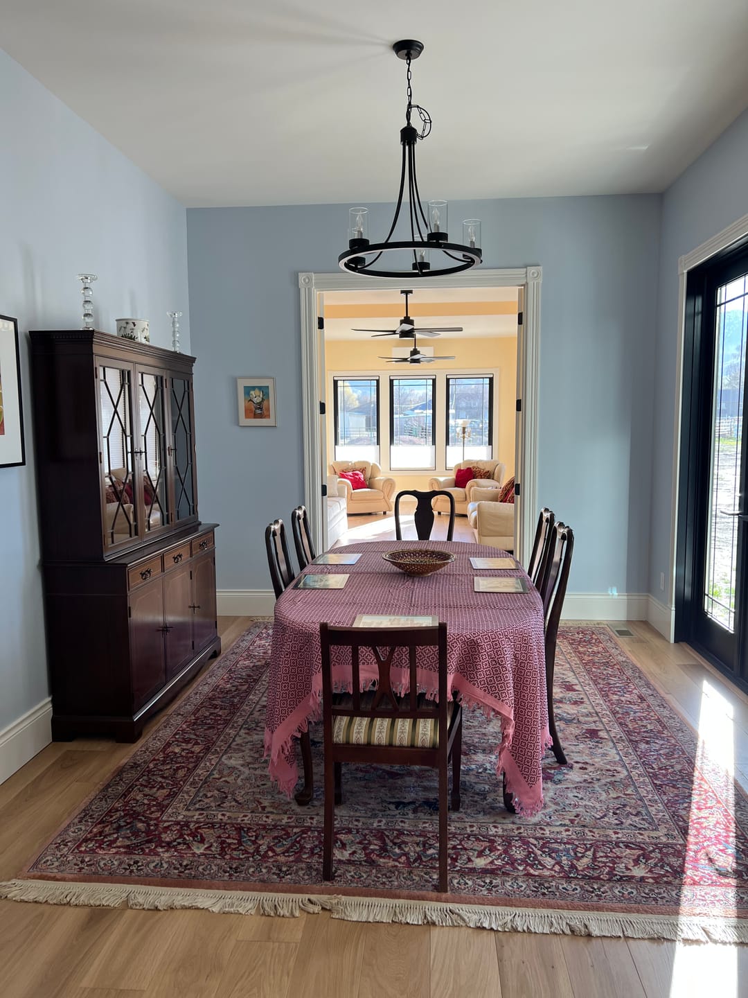 Customer photo review of Karastan Hunting Rug #723 - 8.8 x 10.6