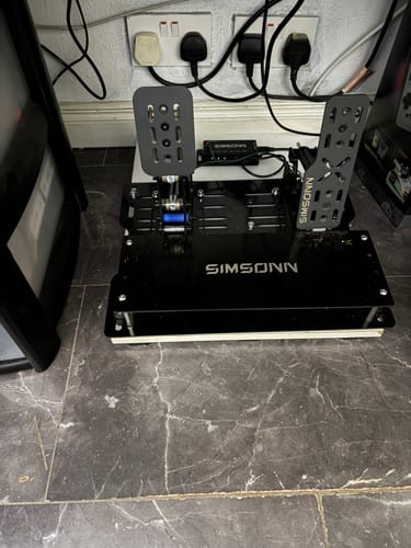 Customer photo review of Simsonn Plus X Racing Simulation Pedal with Haptic Reactor Optional