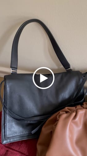 Customer video review of re/gen — Repairable & Upcyclable Handbag Assortment