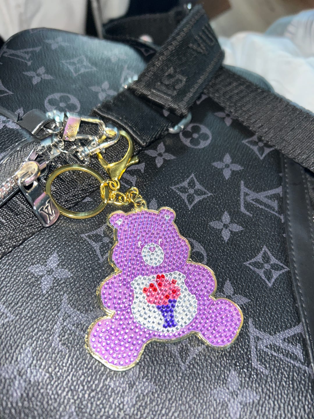 Customer photo review of Care Bears Crystal Art Keyring - Blind Bag