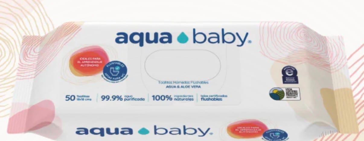 Customer photo review of Aqua Baby Flushables 36 Bolsas de 50 Toallitas Húmedas
