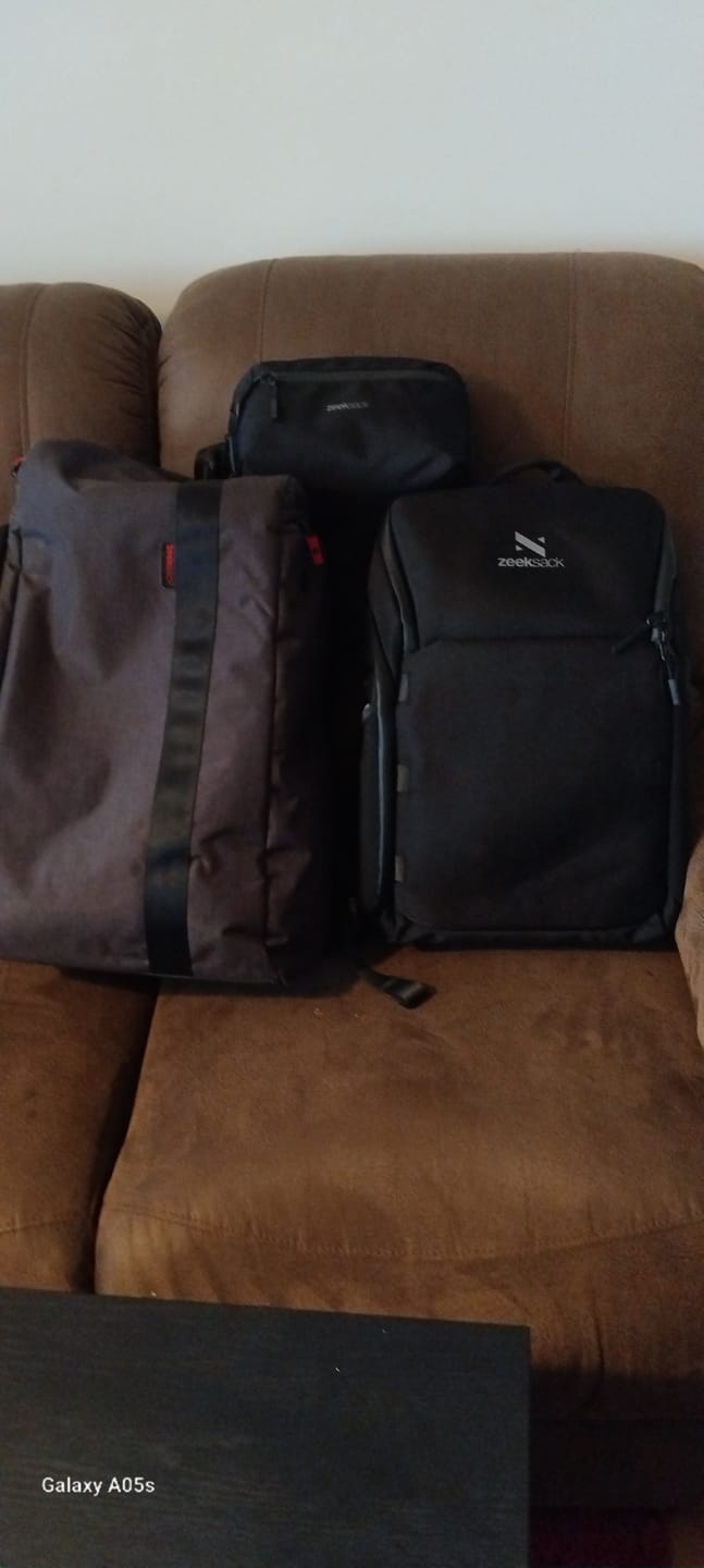 Customer photo review of Crossbody Organizer