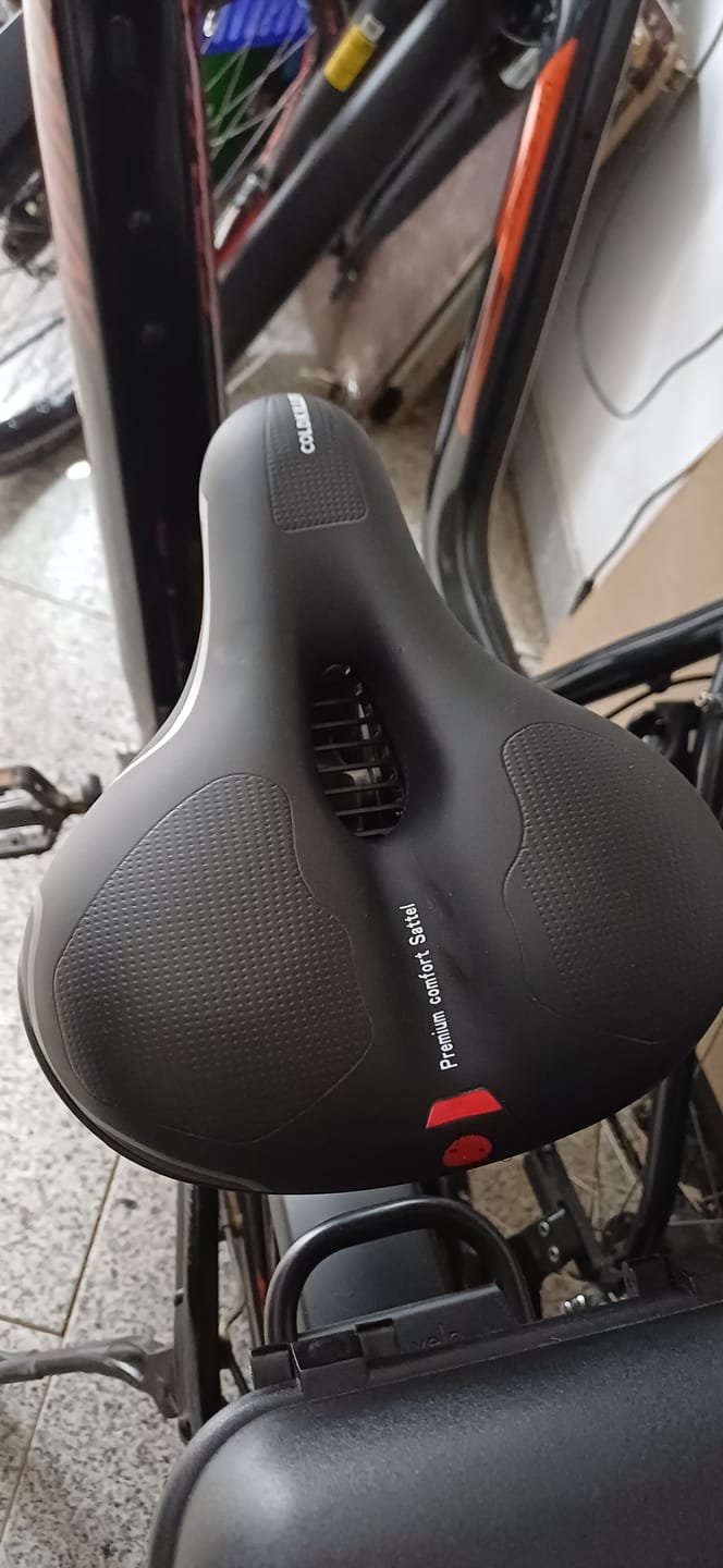 Customer photo review of Premium Comfort Sattel