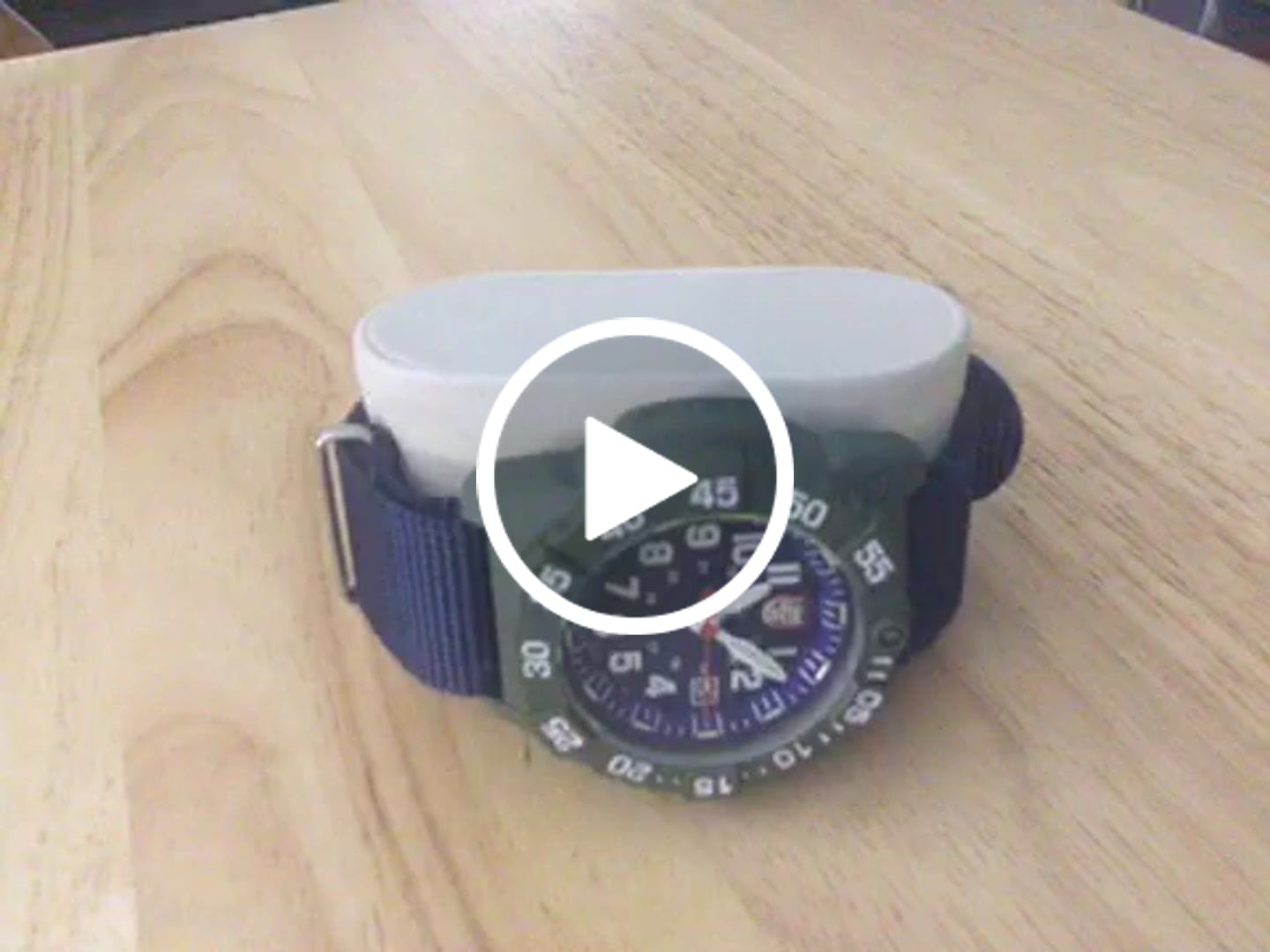 Customer video review of Luminox 3503.ND Navy Seal 3500 Men's Blue Band Dive Watch