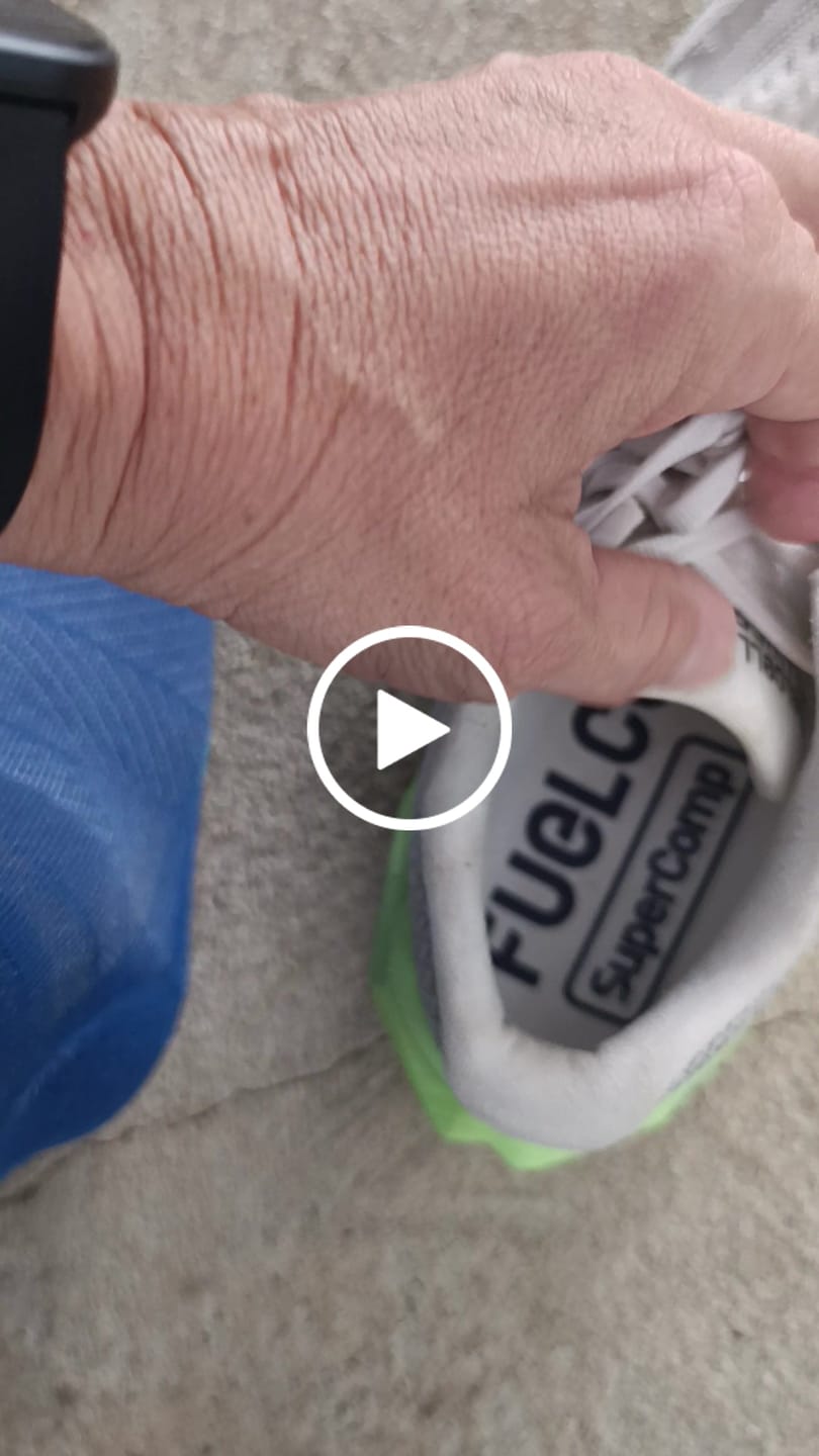Customer video review of New Balance FuelCell SuperComp Trainer v3 Mujer Mint Flash Grey Matter