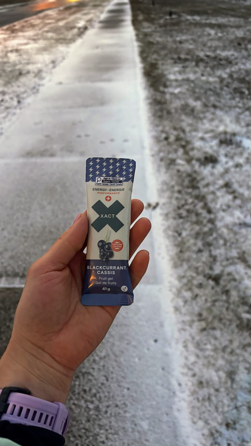 Customer photo review of XACT Energy Fruit Gels (Box of 24)