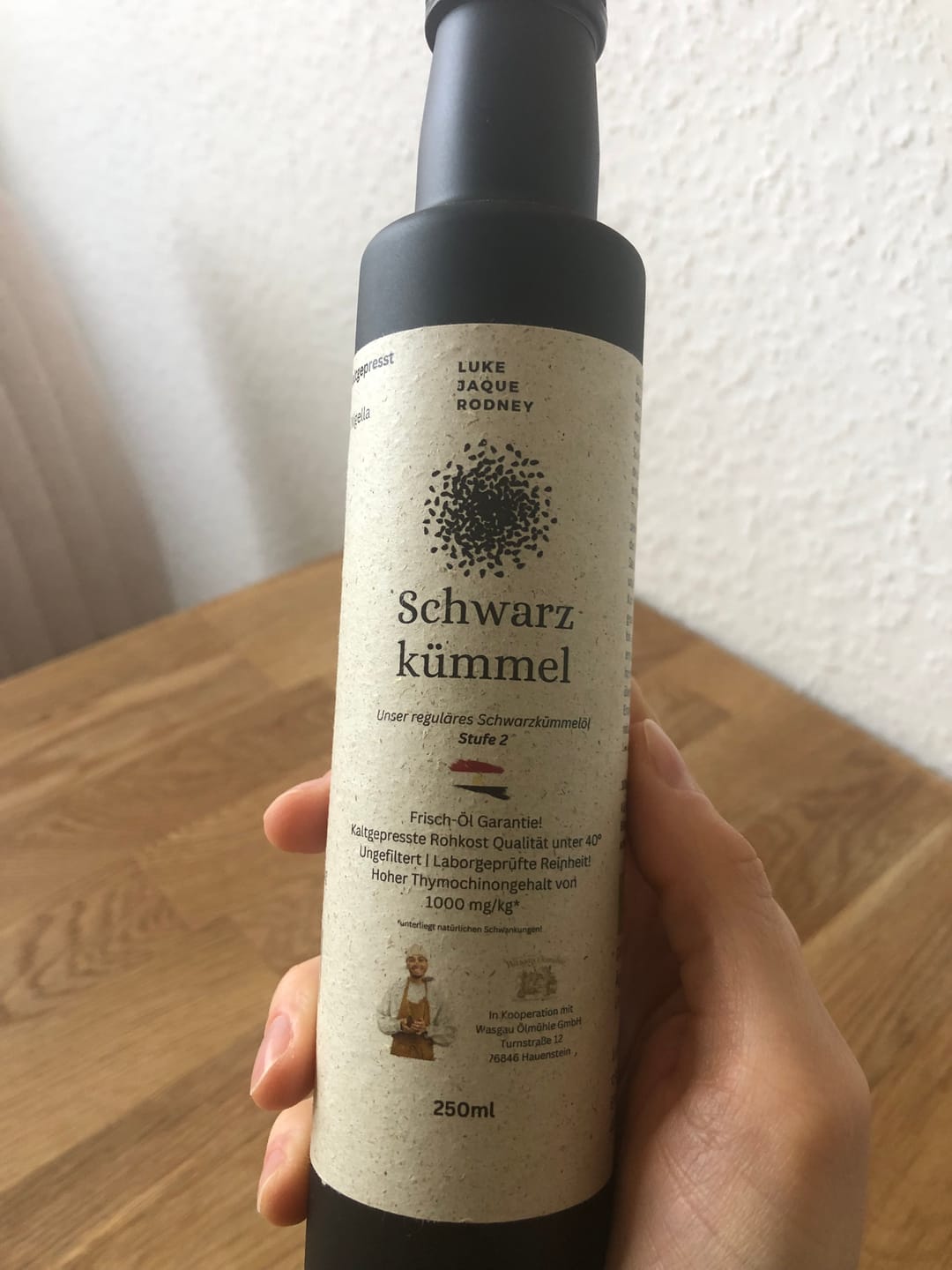 Customer photo review of Schwarzkümmelöl