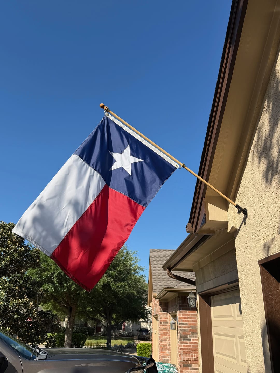 Customer photo review of 3' x 5' Texas Flag