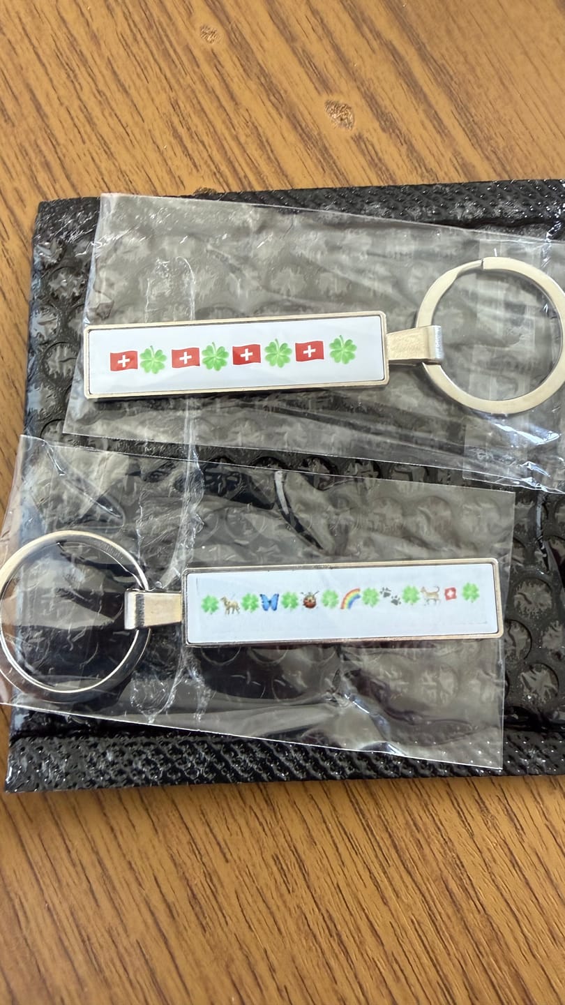 Customer photo review of Personalisierter Kennzeichen-Schlüsselanhänger – Dein Nummernschild als Anhänger