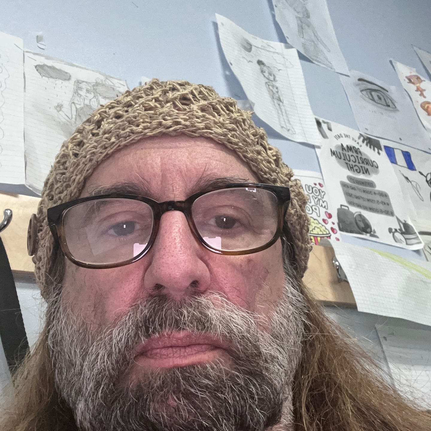 Customer photo review of Honeycomb Peace Hemp Hat