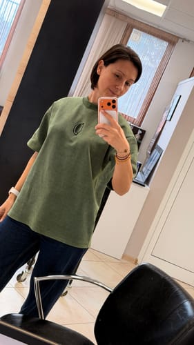 Customer photo review of Om Lisa -Green Acid Washed