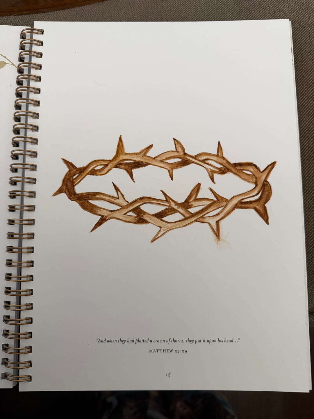 Customer photo review of APR26 General Conference Watercolor Workbook