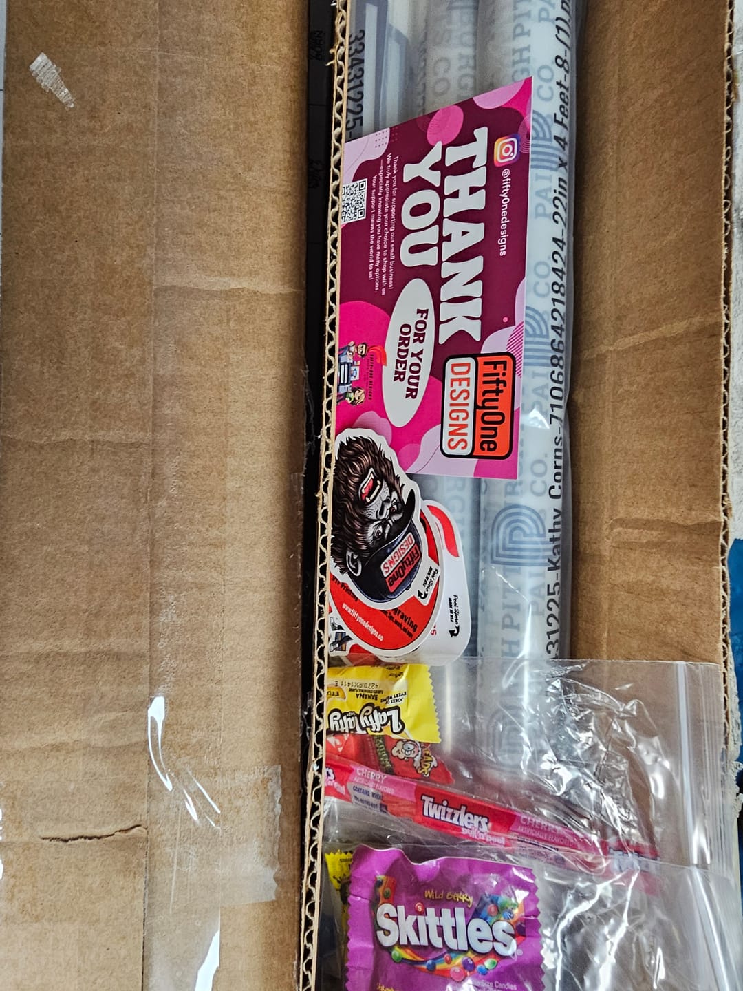 Customer photo review of Build a Gang Sheet