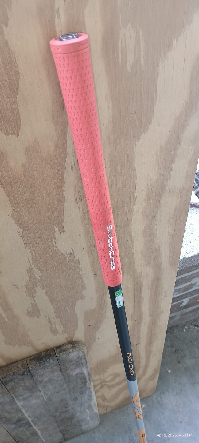 Customer photo review of SwitchGrips Performance Grips- Full Rubber - Midsize