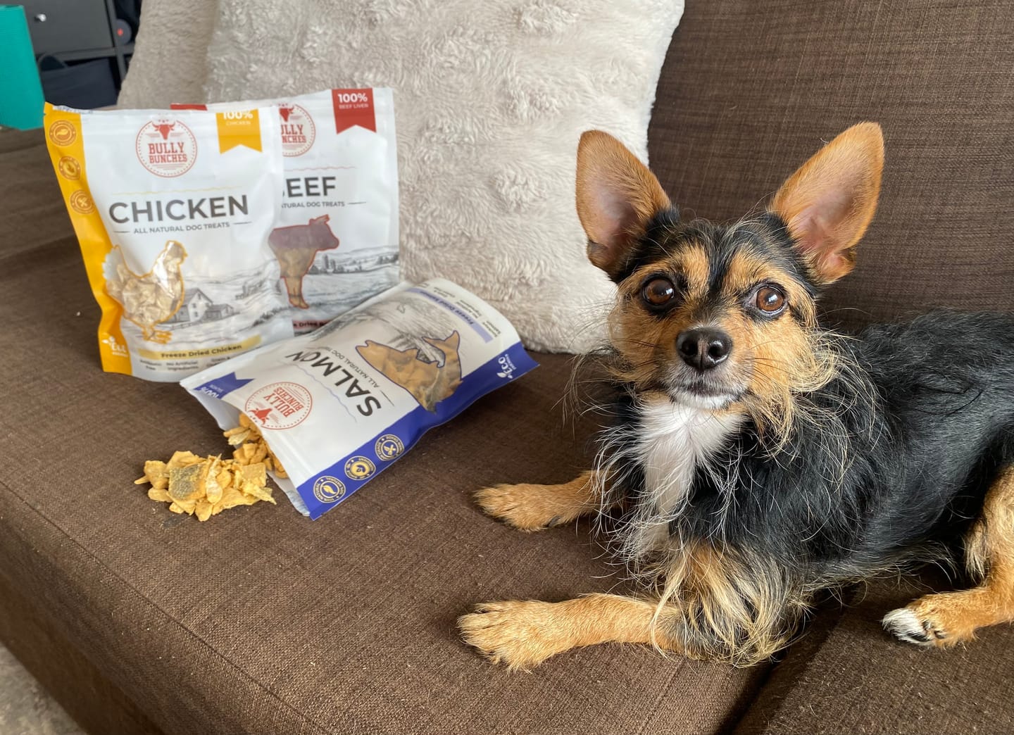 Customer photo review of Freeze Dried Flavour Bundle 100g / 3.5oz x3