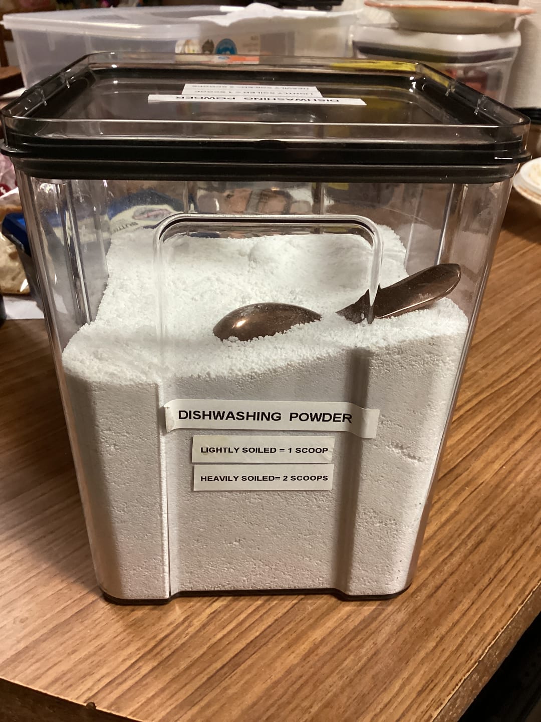 Customer photo review of Dishwashing Powder