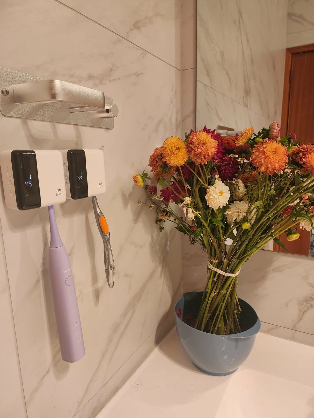 Customer photo review of Oralux UV Toothbrush Sanitizer