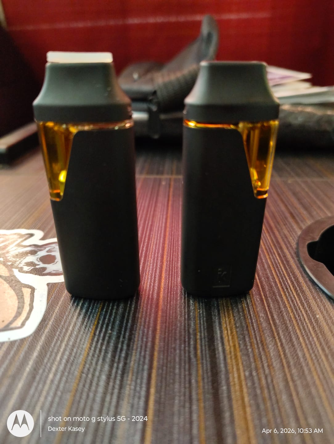 Customer photo review of PUR VYB - 2G THCa Live Resin - Wedding Cake (Hybrid)