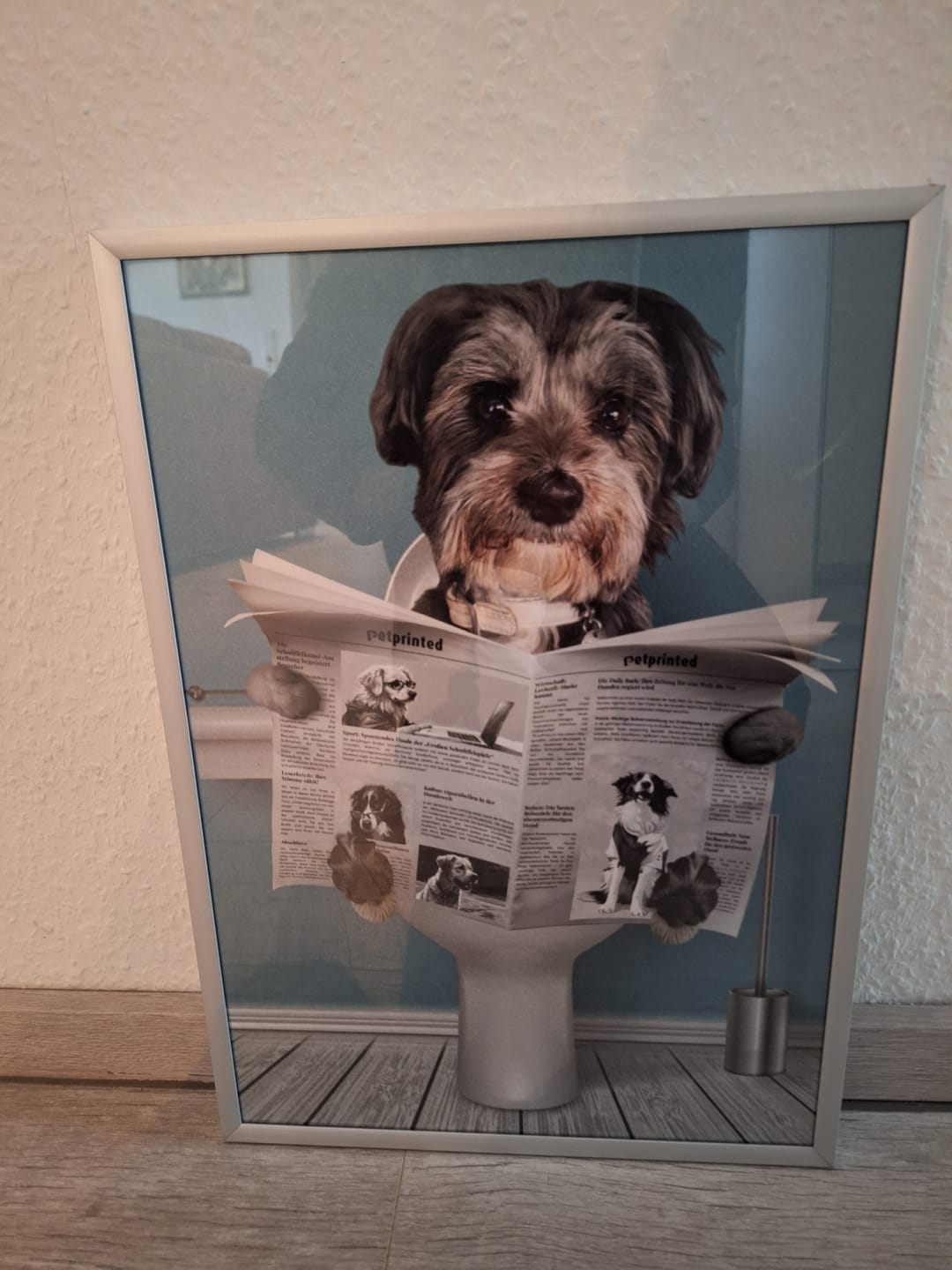 Customer photo review of Personalisiertes Poster - Wichtige Sitzung