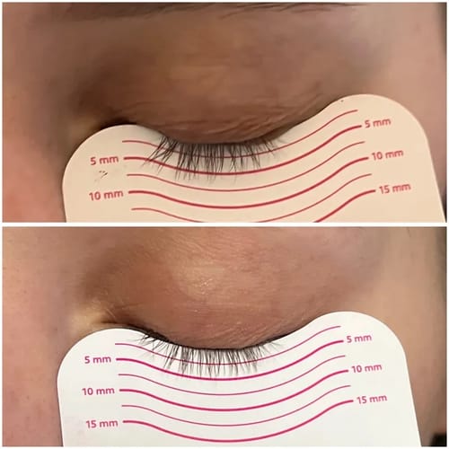 Customer photo review of Toplash eyelash and eyebrow growth serum — 3ml