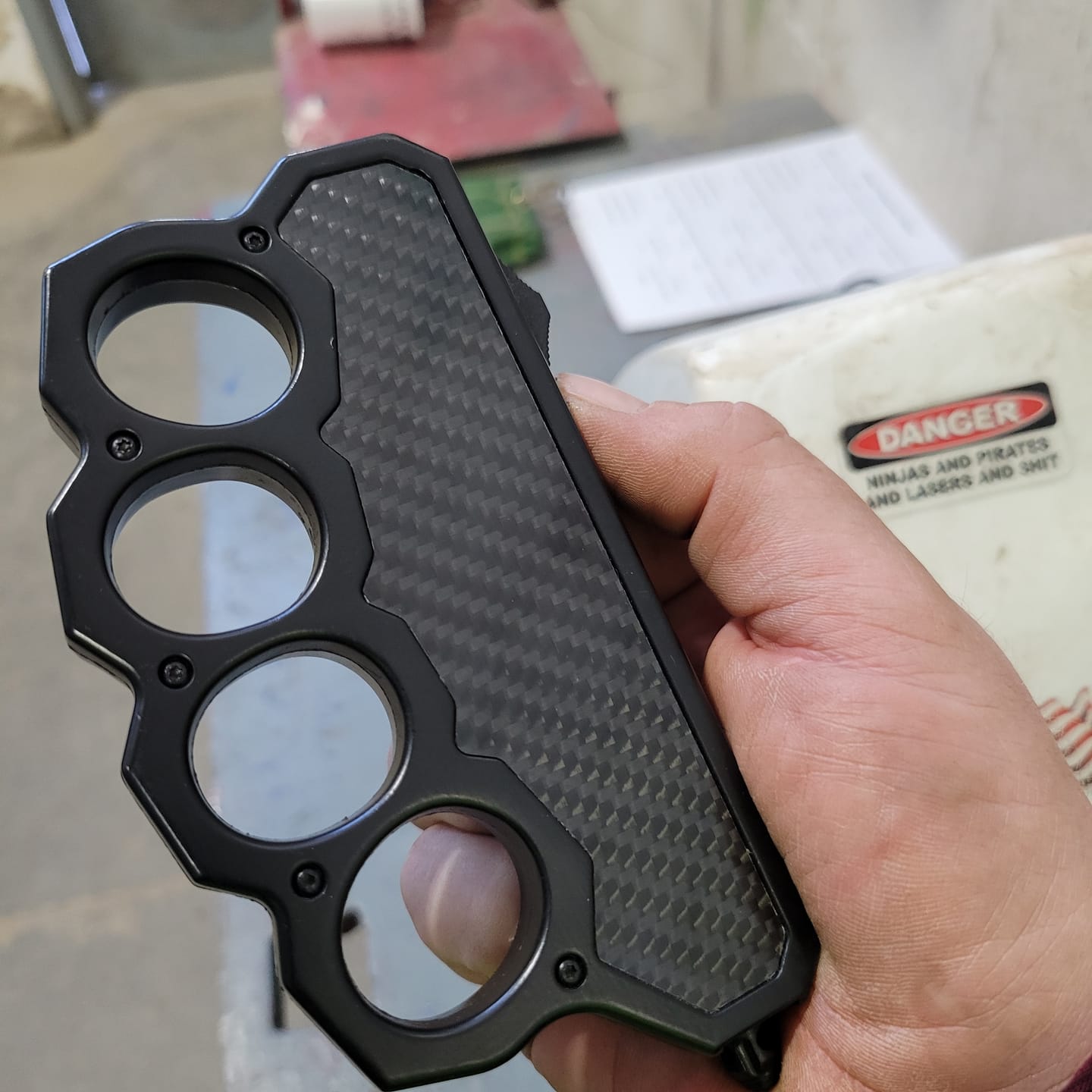 Customer photo review of Knuckle OTF (Multiple Styles Available)