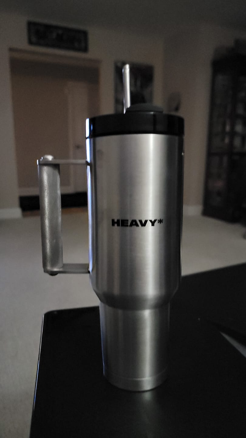 Customer photo review of HEAVY* Tumbler