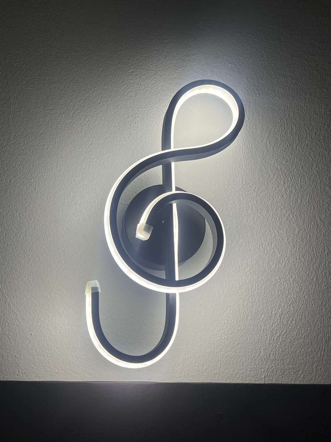 Customer photo review of Applique murale MELODY Black