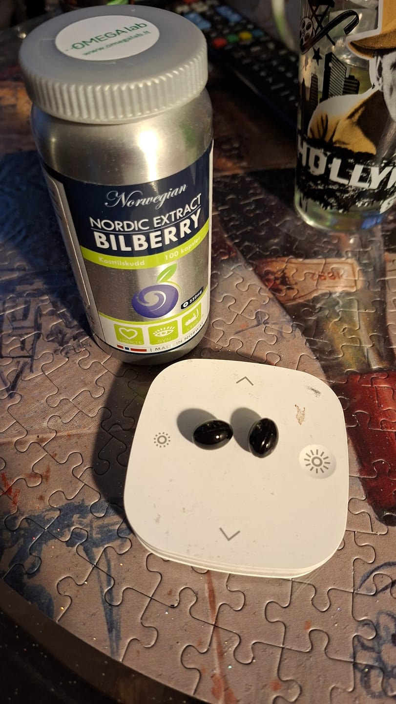 Customer photo review of Mėlynių ekstraktas NORDIC EXTRACT BILBERRY