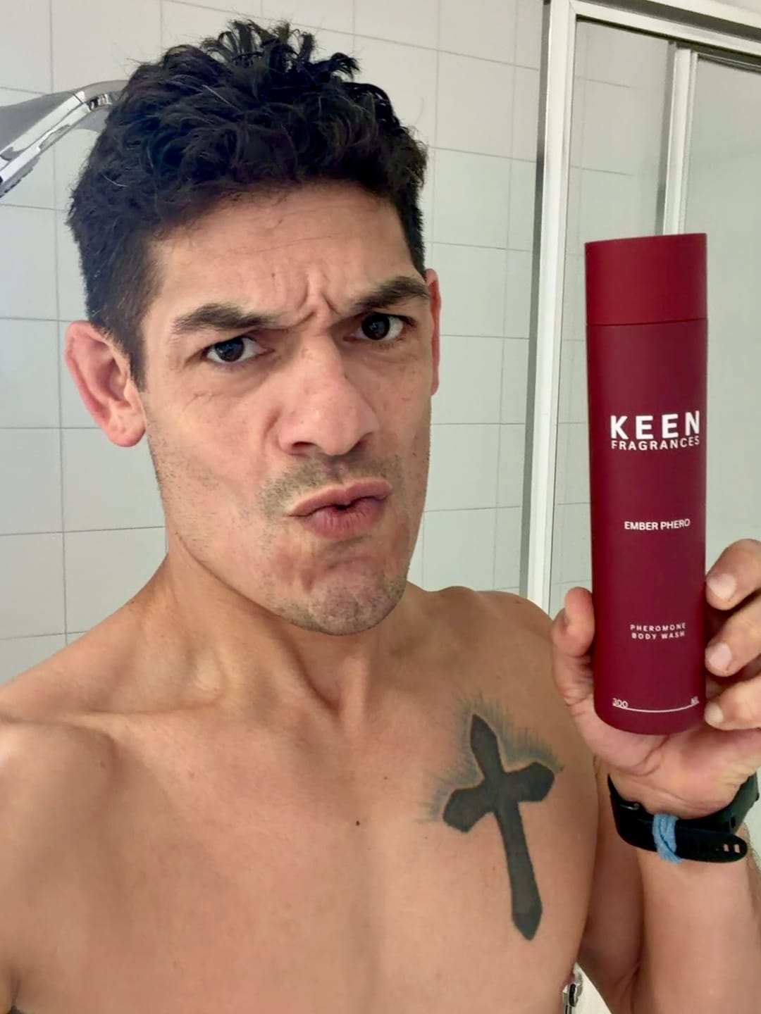 Customer photo review of EMBER PHERO BODY WASH