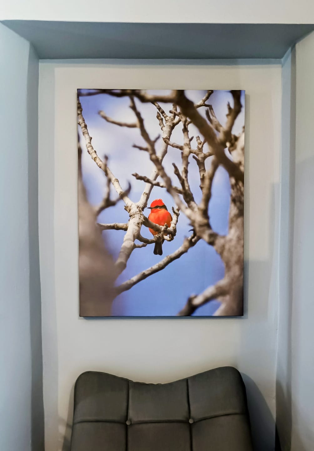 Customer photo review of Foto lienzo vertical