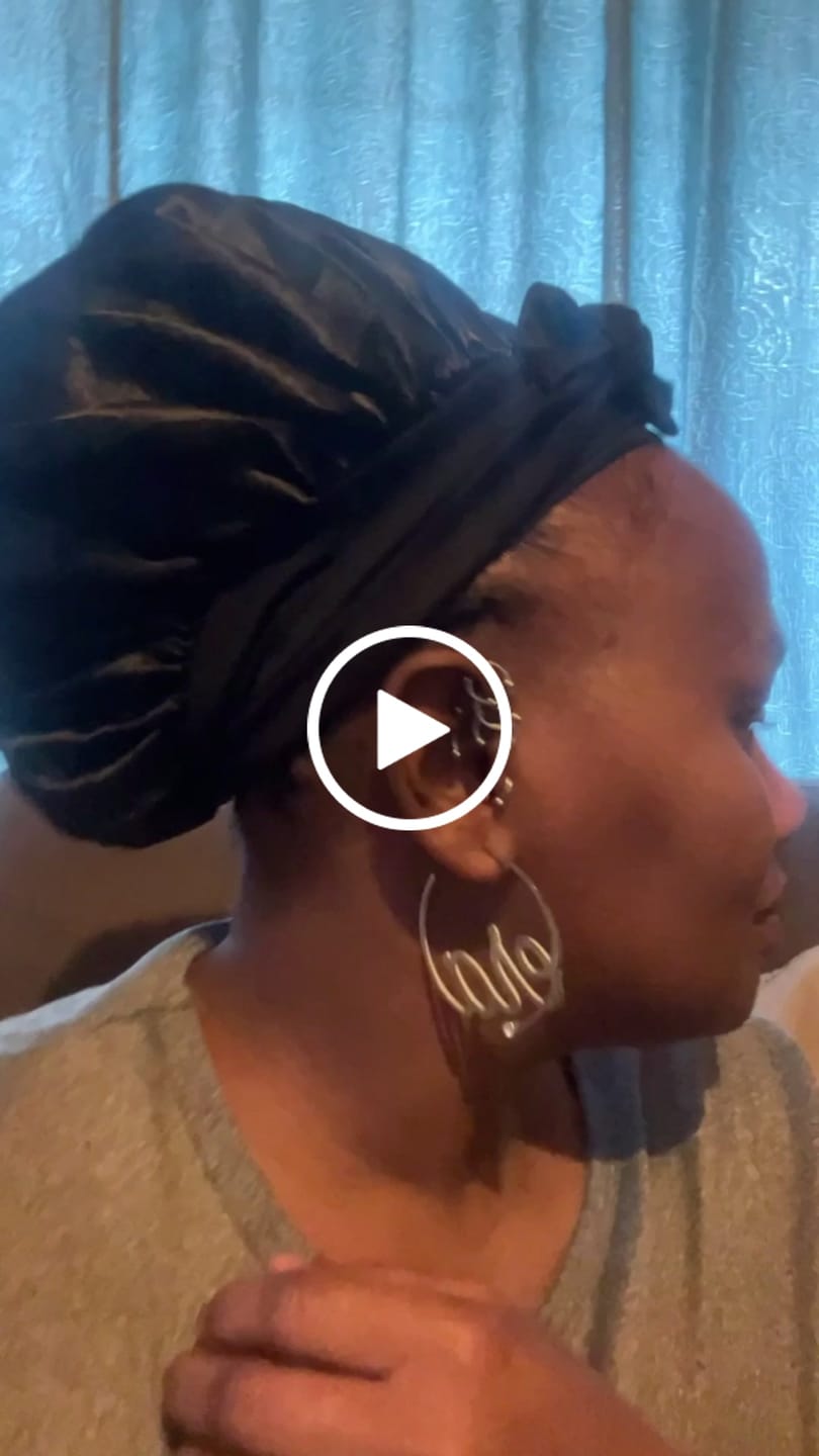 Customer video review of Silver Era Halo Mini Drop Hoops ✨