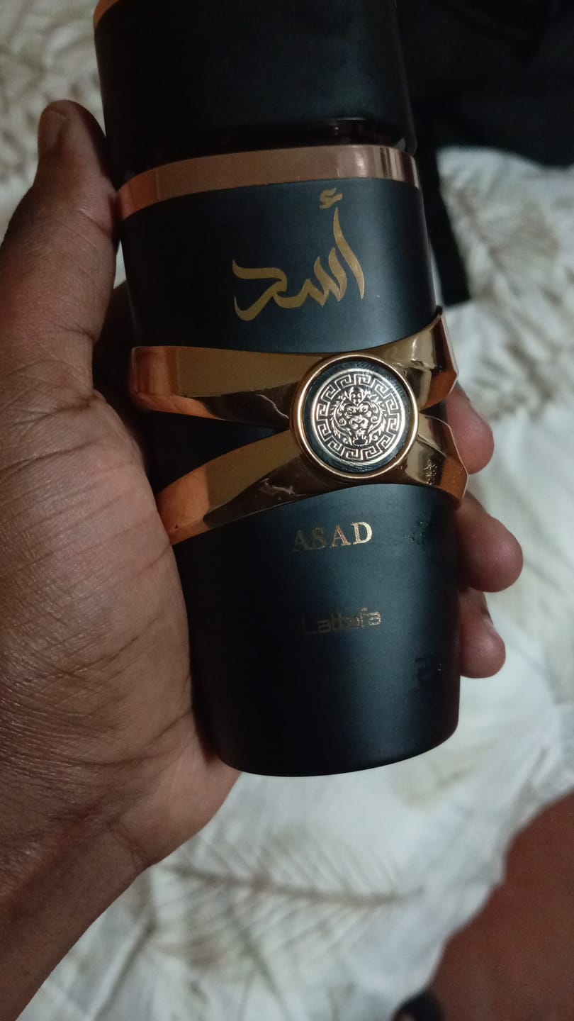 Customer photo review of Asad Lattafa 100ml edp