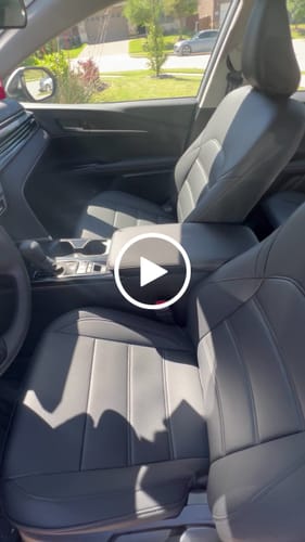 Customer video review of Premium Custom-Fit Seat Covers