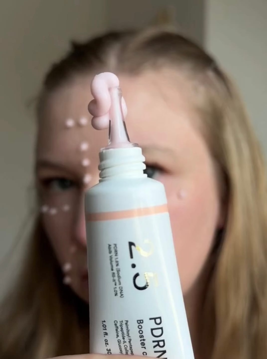 Customer photo review of PDRN Volume fill-it Booster crème 2.5 tube