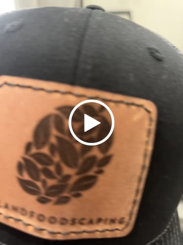 Customer video review of Custom Leather Patch Trucker Hat - Richardson 112+