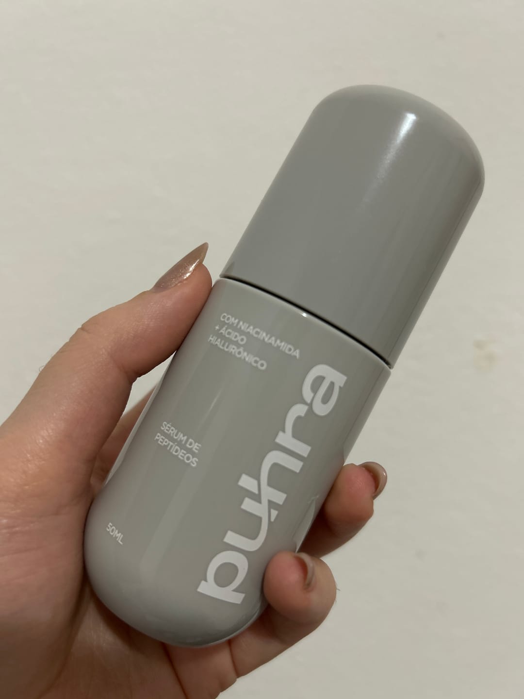 Customer photo review of SERUM DE PEPTÍDEOS