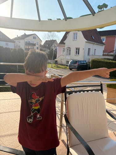 Customer photo review of Premium Organic Shirt Kids