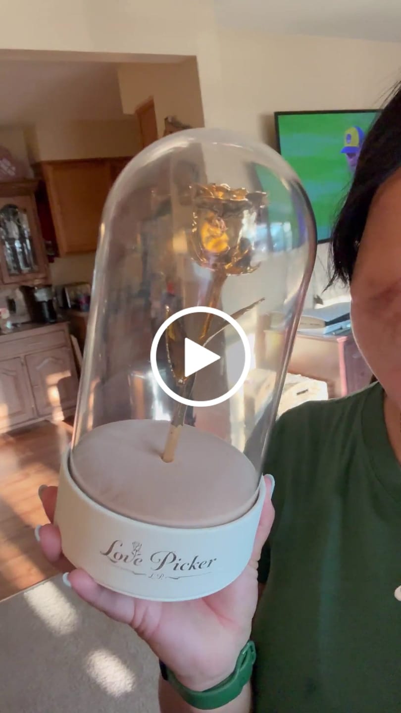 Customer video review of Signature Clear 7” Rose Dome