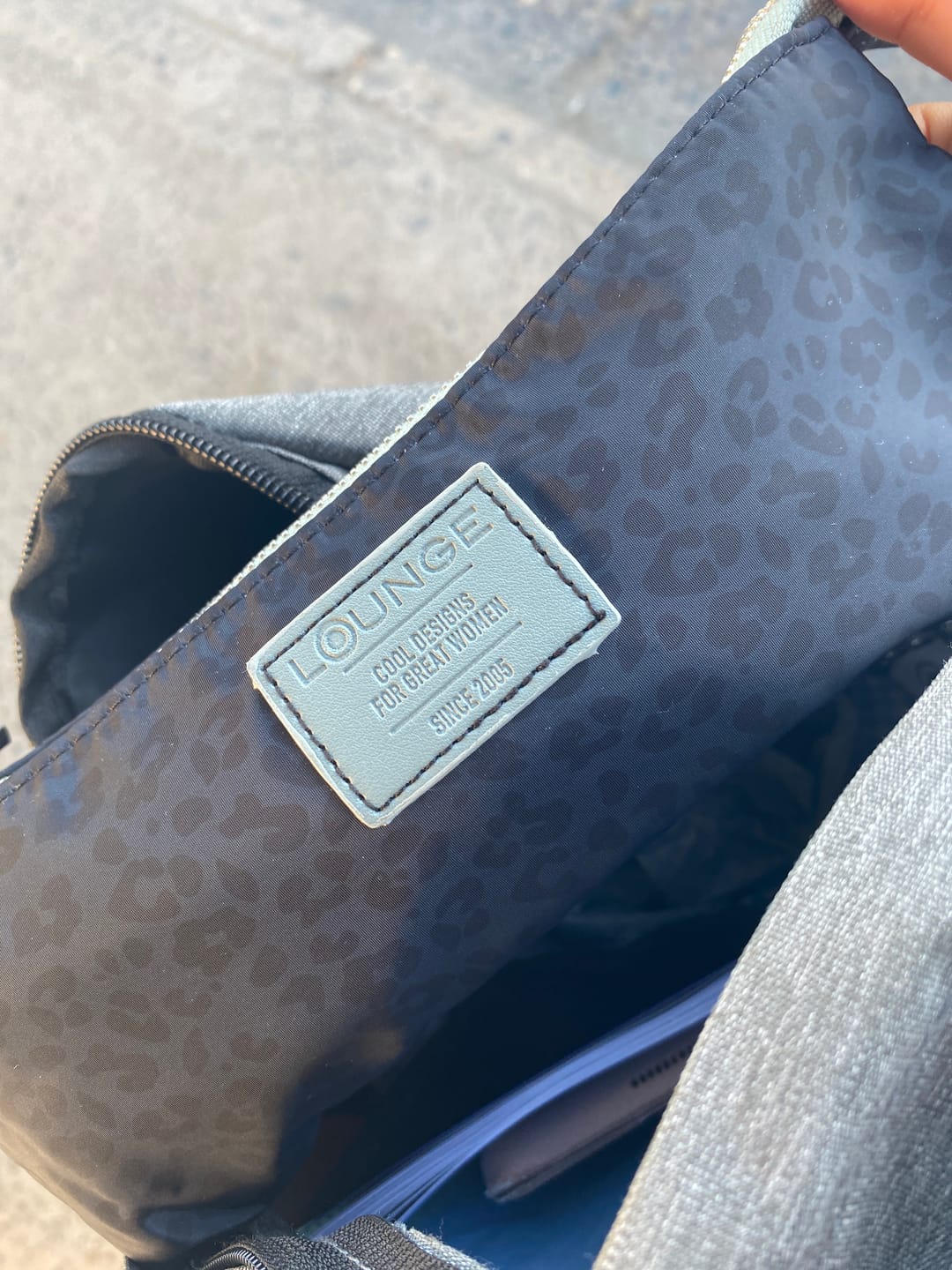 Customer photo review of Estuche Simple Nylon Back To School