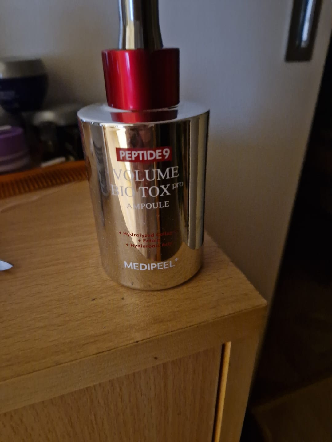 Customer photo review of Peptīdu ampula ar volufilīnu krunciņu novēršanai Medi-Peel Peptide 9 Volume Bio Tox Ampoule Pro