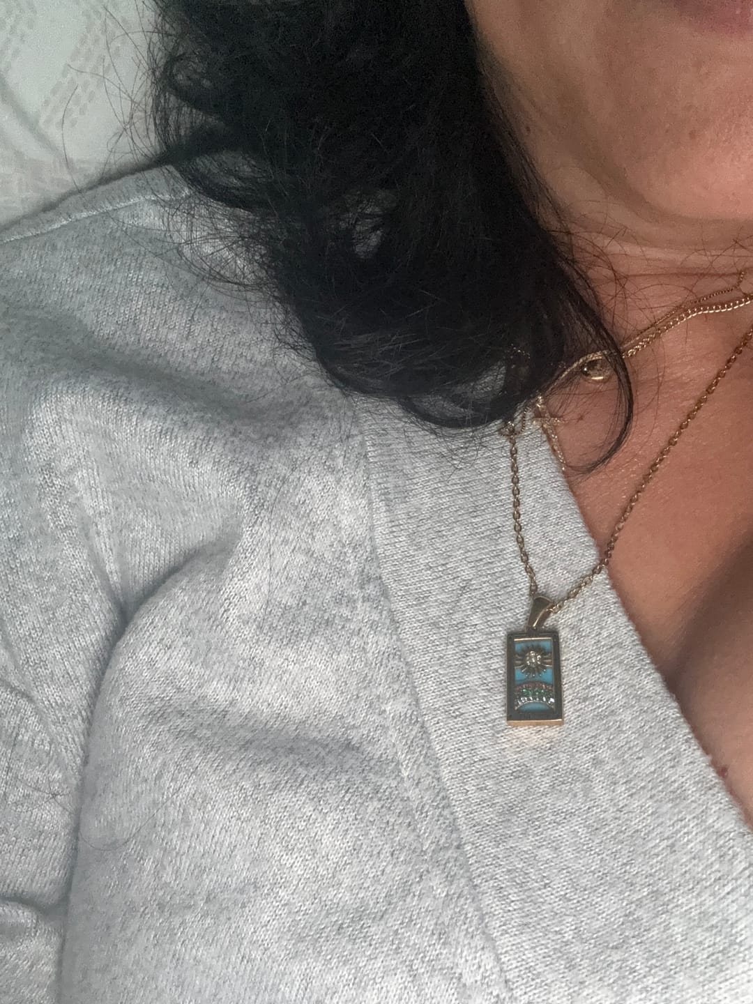 Customer photo review of Golden Fortune Necklace (Bundle)
