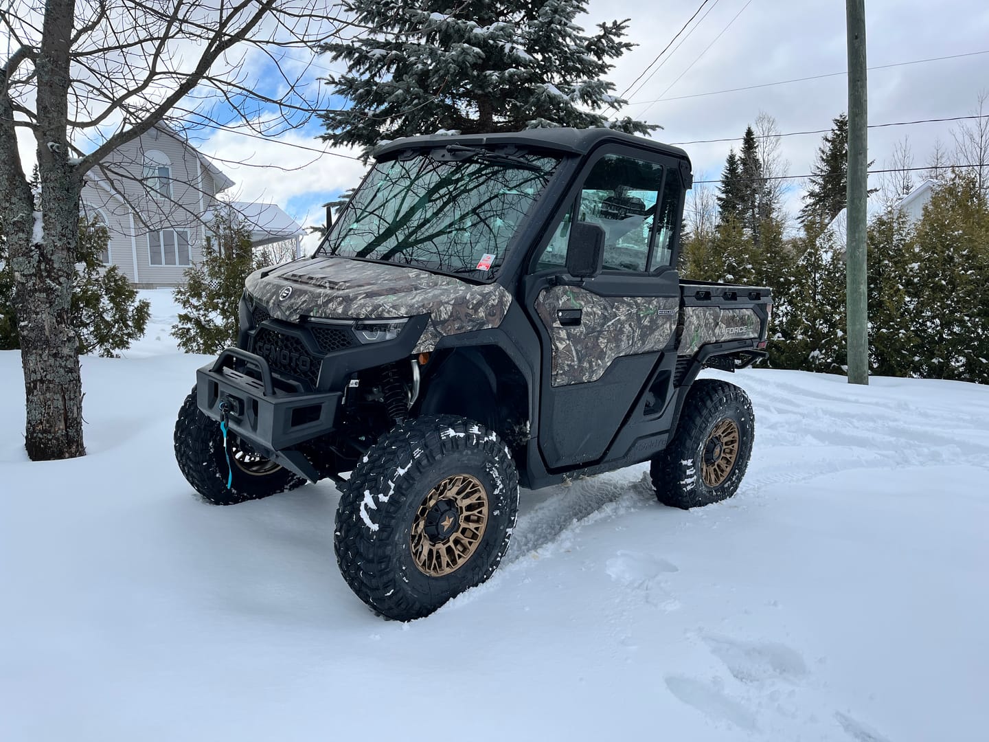 Customer photo review of CFMoto UForce U10 PRO — 2.5in Lift Kit
